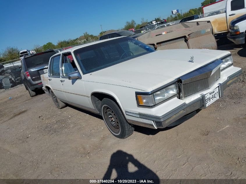 1987 Cadillac Deville VIN: 1G6CD5185H4212838 Lot: 37840204