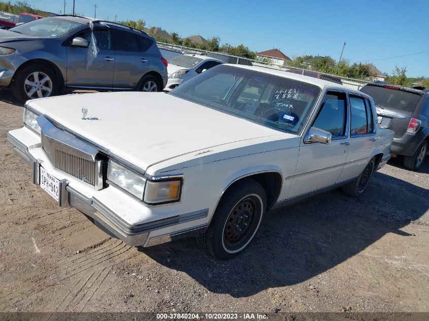 1987 Cadillac Deville VIN: 1G6CD5185H4212838 Lot: 37840204