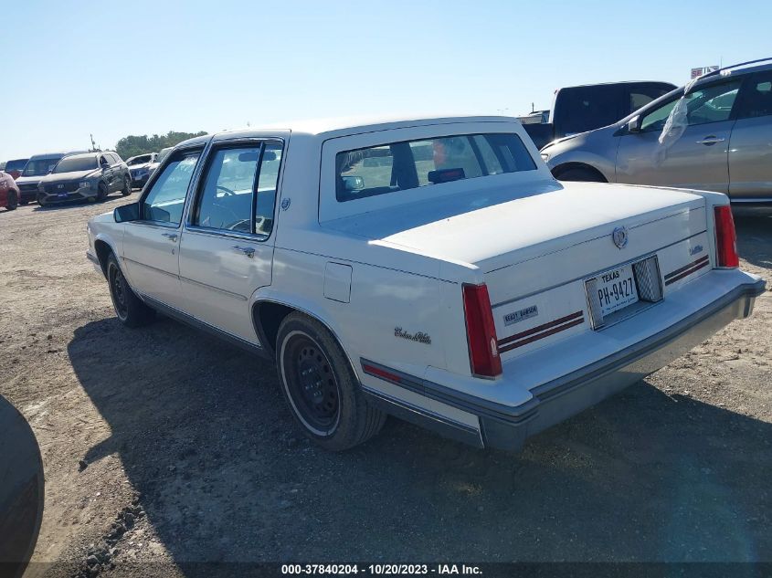 1987 Cadillac Deville VIN: 1G6CD5185H4212838 Lot: 37840204
