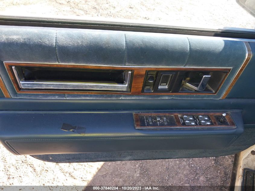 1987 Cadillac Deville VIN: 1G6CD5185H4212838 Lot: 37840204