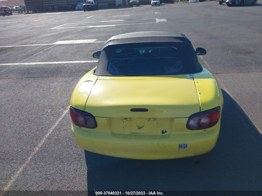 2000 Mazda Mx-5 Miata Base/Ls VIN: JM1NB3537Y0143107 Lot: 37840321