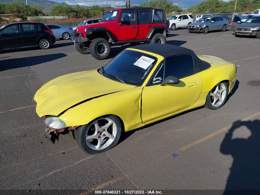 2000 Mazda Mx-5 Miata Base/Ls VIN: JM1NB3537Y0143107 Lot: 37840321