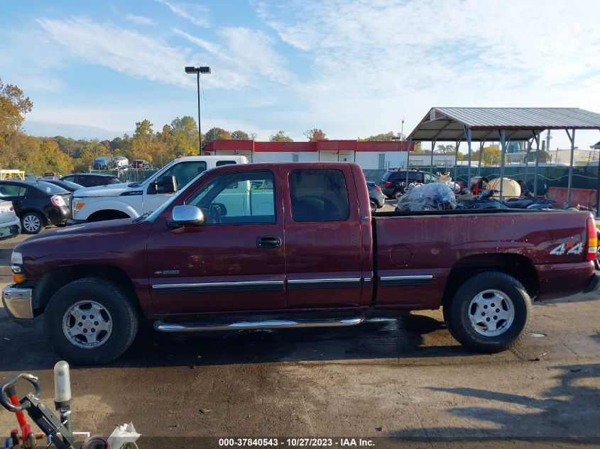 2002 Chevrolet Silverado 1500 Ls VIN: 2GCEK19V521219032 Lot: 37840543