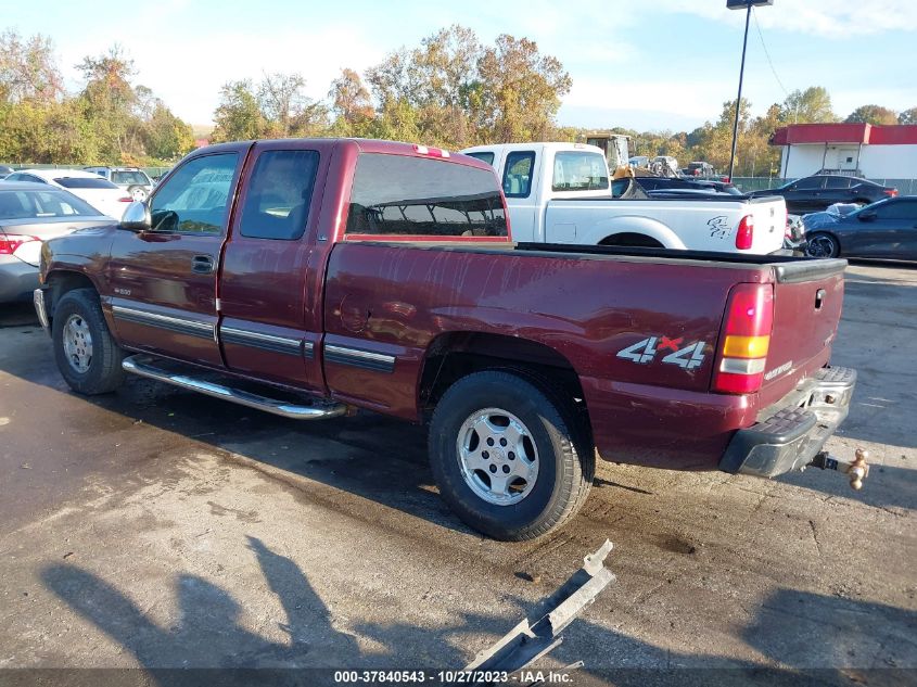 2002 Chevrolet Silverado 1500 Ls VIN: 2GCEK19V521219032 Lot: 37840543