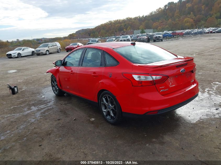 2014 Ford Focus Se VIN: 1FADP3F21EL143090 Lot: 37840813