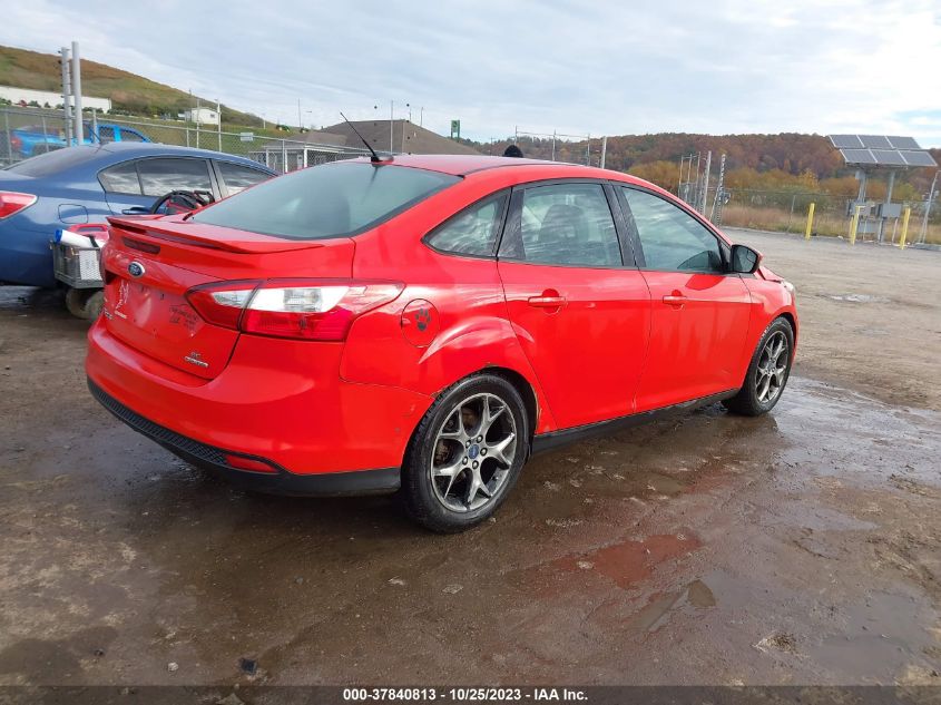 2014 Ford Focus Se VIN: 1FADP3F21EL143090 Lot: 37840813