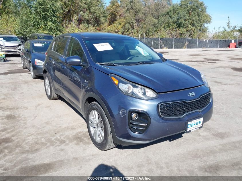 2017 Kia Sportage Lx VIN: KNDPMCAC2H7201219 Lot: 37840859