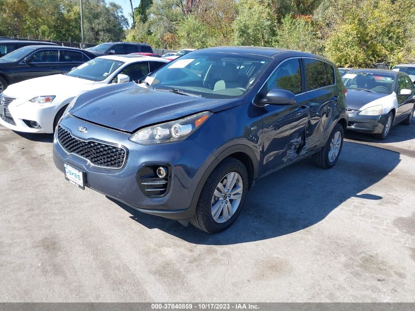 KNDPMCAC2H7201219 2017 Kia Sportage Lx