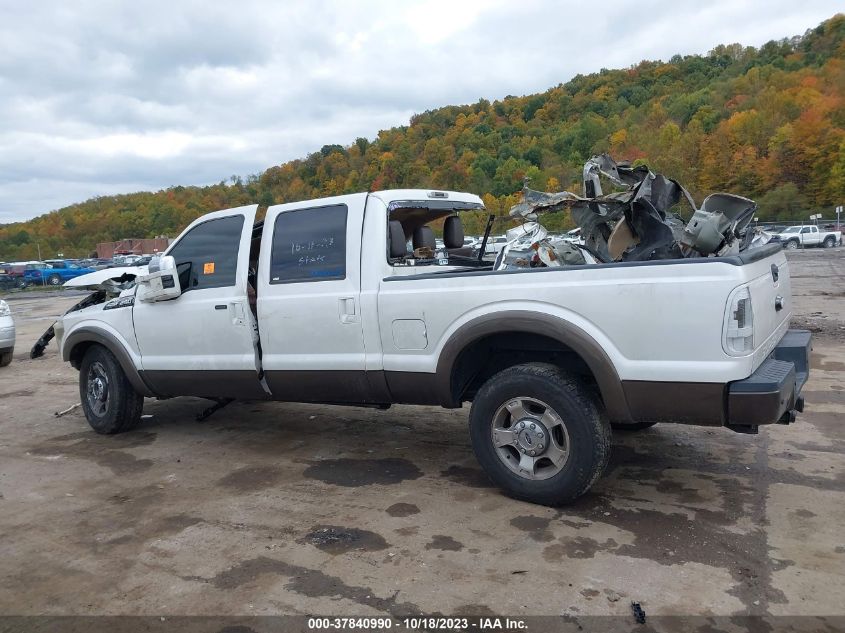 2015 Ford F-250 Lariat VIN: 1FT7W2BT7FEA82353 Lot: 37840990