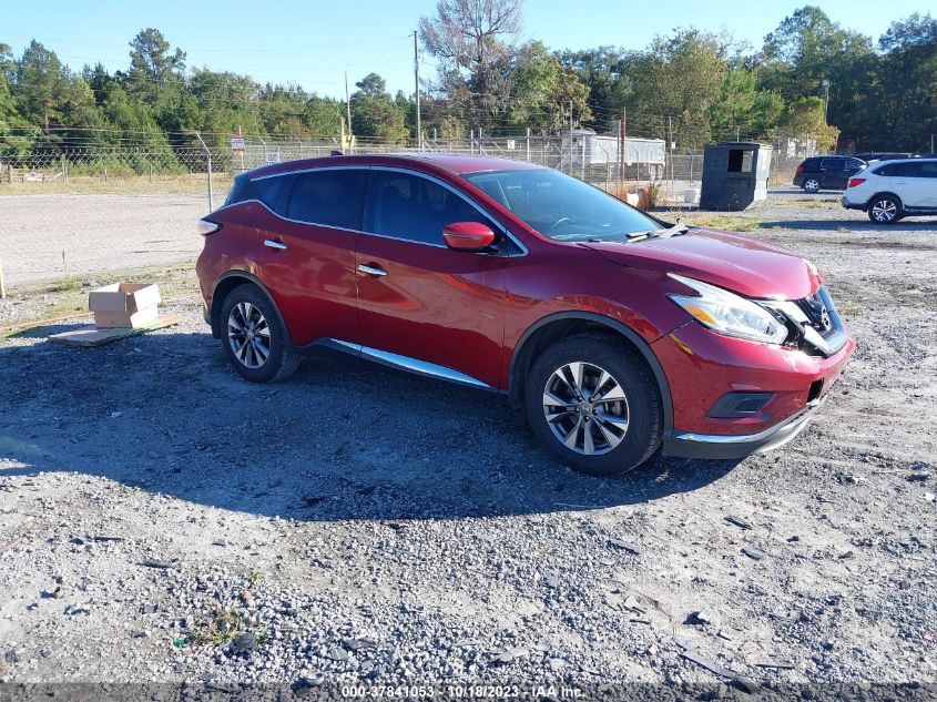 2017 Nissan Murano S VIN: 5N1AZ2MG4HN183409 Lot: 37841053