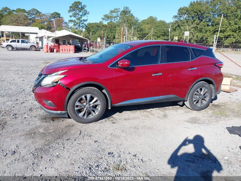 2017 Nissan Murano S VIN: 5N1AZ2MG4HN183409 Lot: 37841053