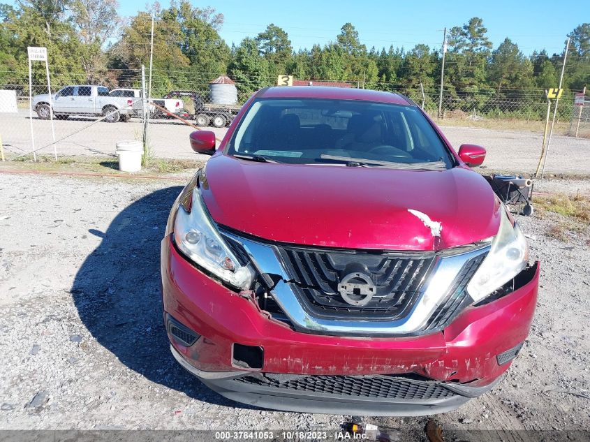 2017 Nissan Murano S VIN: 5N1AZ2MG4HN183409 Lot: 37841053