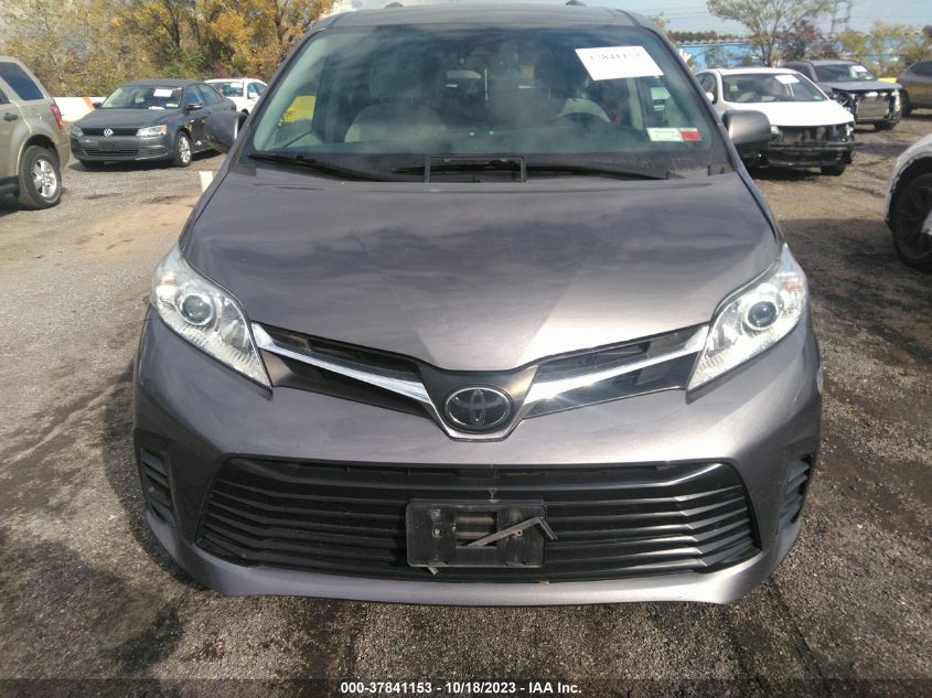 2020 Toyota Sienna Le VIN: 5TDJZ3DC9LS228242 Lot: 37841153