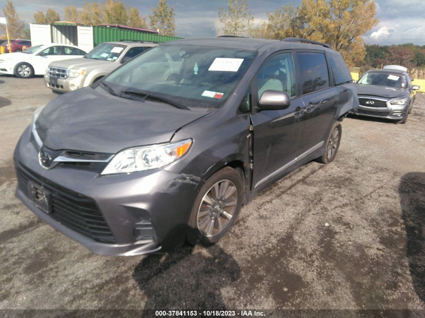 2020 Toyota Sienna Le VIN: 5TDJZ3DC9LS228242 Lot: 37841153