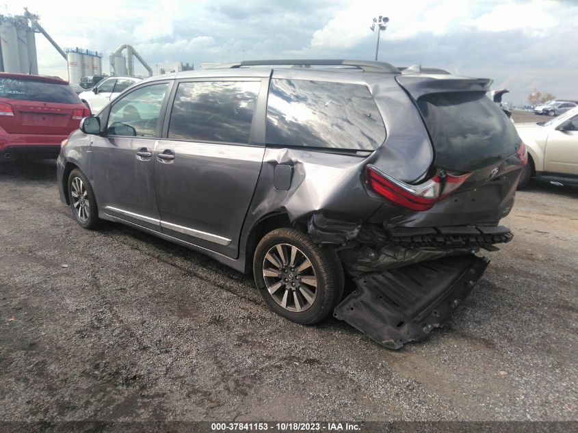 2020 Toyota Sienna Le VIN: 5TDJZ3DC9LS228242 Lot: 37841153