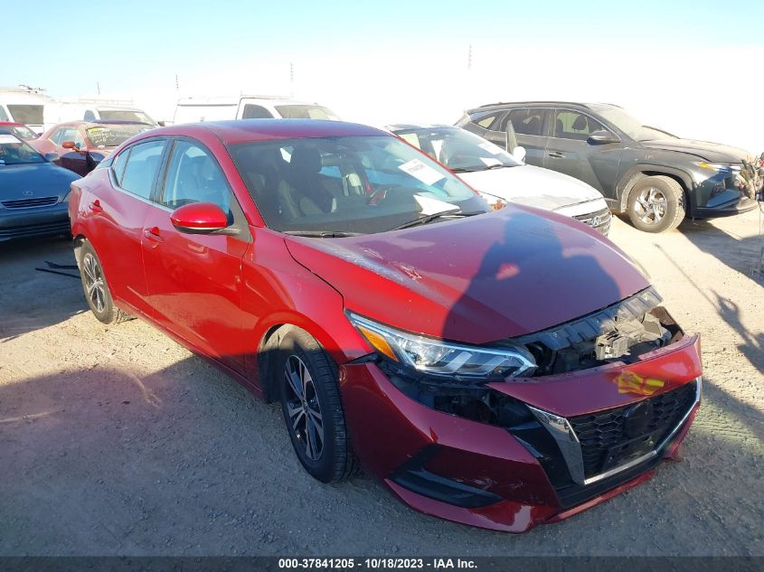 2021 Nissan Sentra Sv Xtronic Cvt VIN: 3N1AB8CV6MY221279 Lot: 40384680