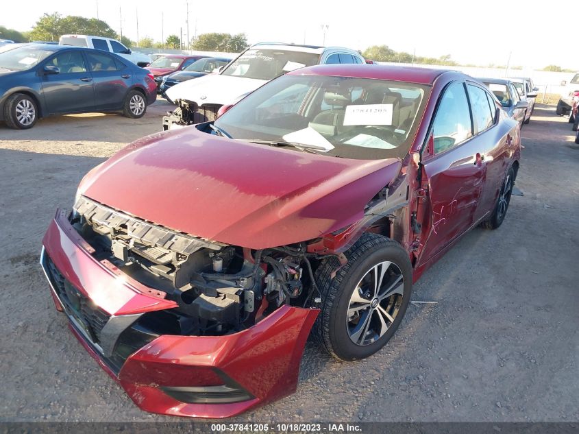 2021 Nissan Sentra Sv Xtronic Cvt VIN: 3N1AB8CV6MY221279 Lot: 40384680