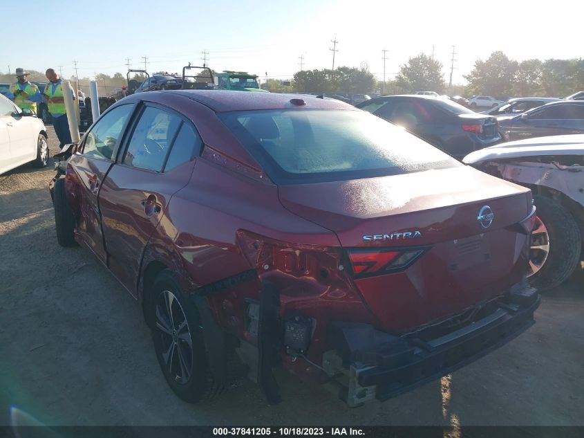 2021 Nissan Sentra Sv Xtronic Cvt VIN: 3N1AB8CV6MY221279 Lot: 40384680