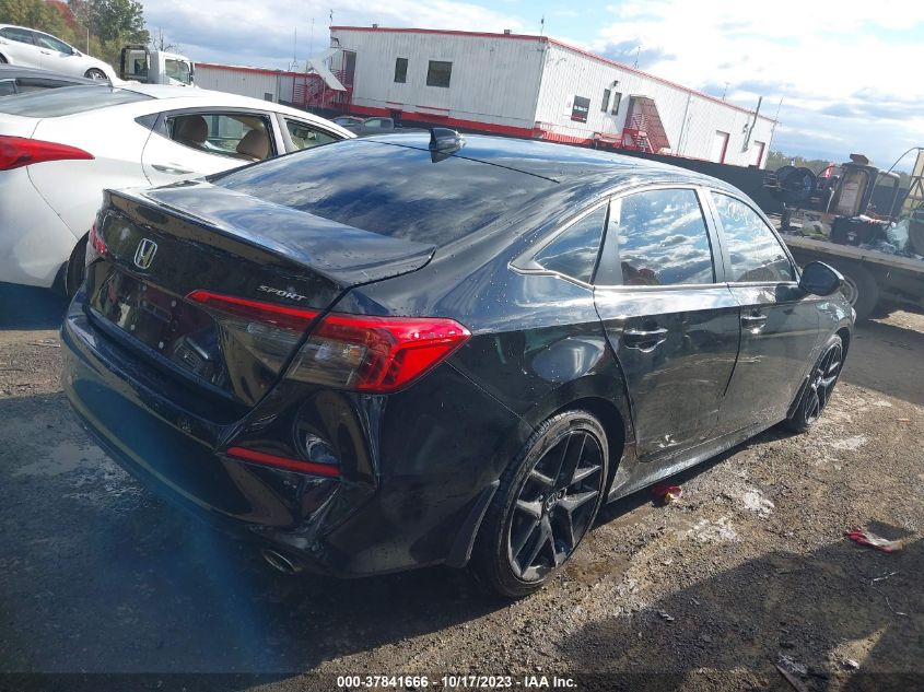 2HGFE2F58NH529078 2022 Honda Civic Sport