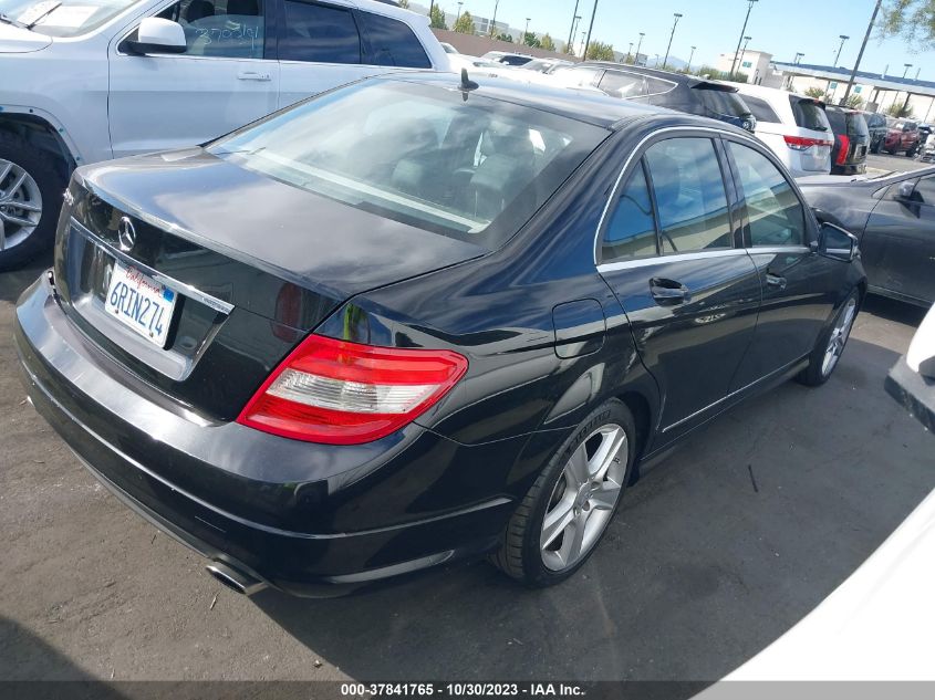 2011 Mercedes-Benz C-Class C 300 VIN: WDDGF5EB5BR168693 Lot: 37841765