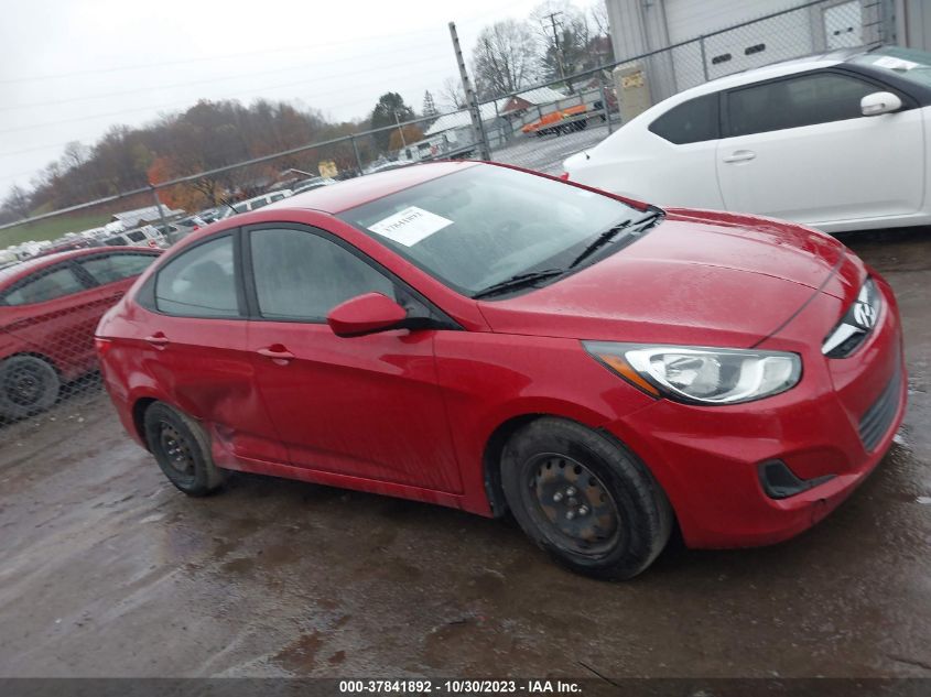 2014 Hyundai Accent Gls VIN: KMHCT4AEXEU777352 Lot: 37841892