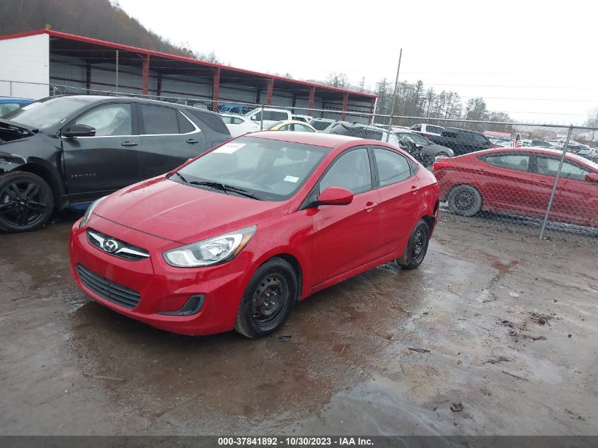 2014 Hyundai Accent Gls VIN: KMHCT4AEXEU777352 Lot: 37841892