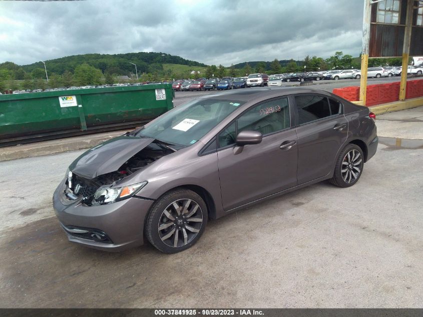 2015 Honda Civic Ex-L VIN: 19XFB2F9XFE010430 Lot: 37841925