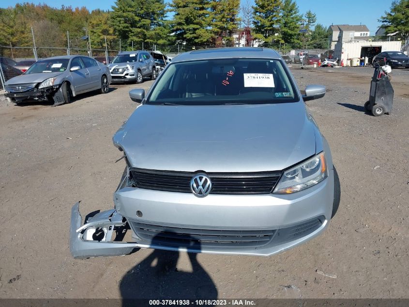 2012 Volkswagen Jetta 2.5L Se VIN: 3VWDP7AJ4CM370394 Lot: 37841938