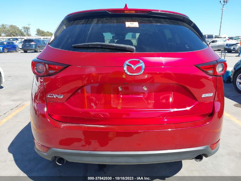 2018 Mazda Cx-5 Grand Touring VIN: JM3KFADM2J0347137 Lot: 37842030