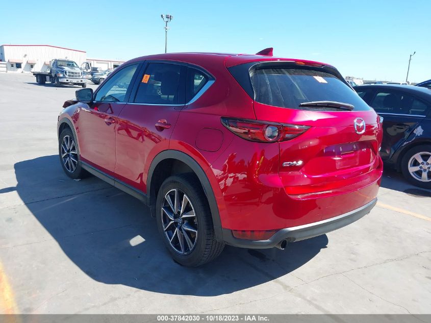 2018 Mazda Cx-5 Grand Touring VIN: JM3KFADM2J0347137 Lot: 37842030