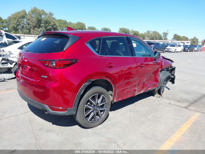 2018 Mazda Cx-5 Grand Touring VIN: JM3KFADM2J0347137 Lot: 37842030