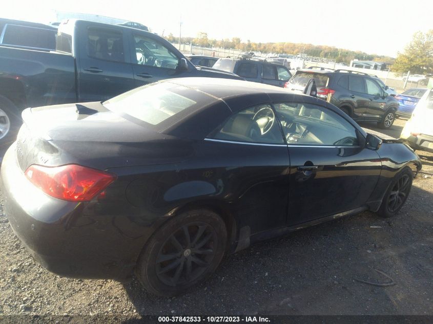 2011 Infiniti G37 Convertible Base VIN: JN1CV6FE7BM950990 Lot: 37842533