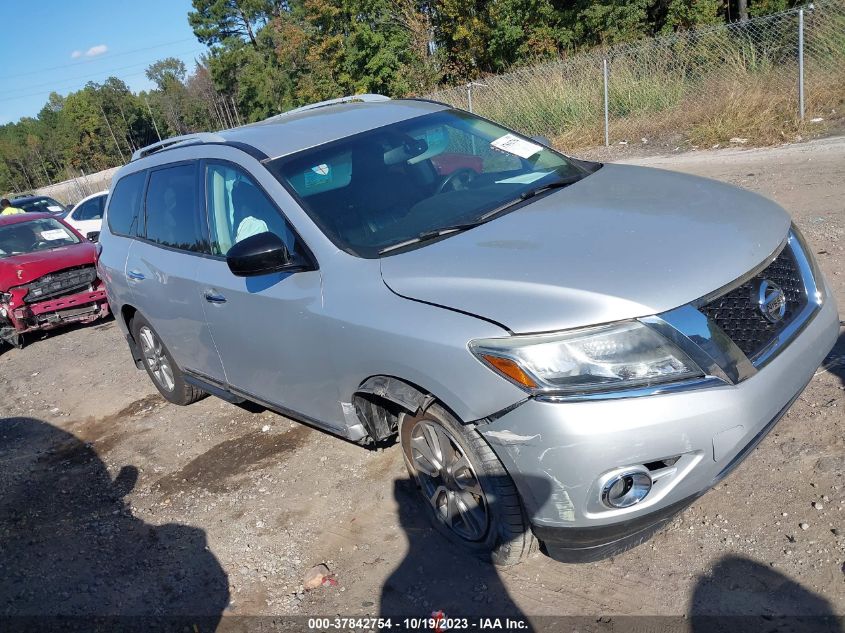 2014 Nissan Pathfinder Sl VIN: 5N1AR2MM0EC615846 Lot: 37842754