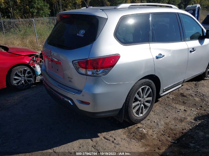 2014 Nissan Pathfinder Sl VIN: 5N1AR2MM0EC615846 Lot: 37842754