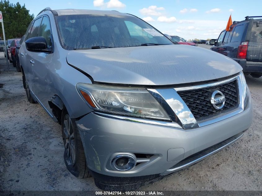 2014 Nissan Pathfinder Sl VIN: 5N1AR2MM0EC615846 Lot: 37842754