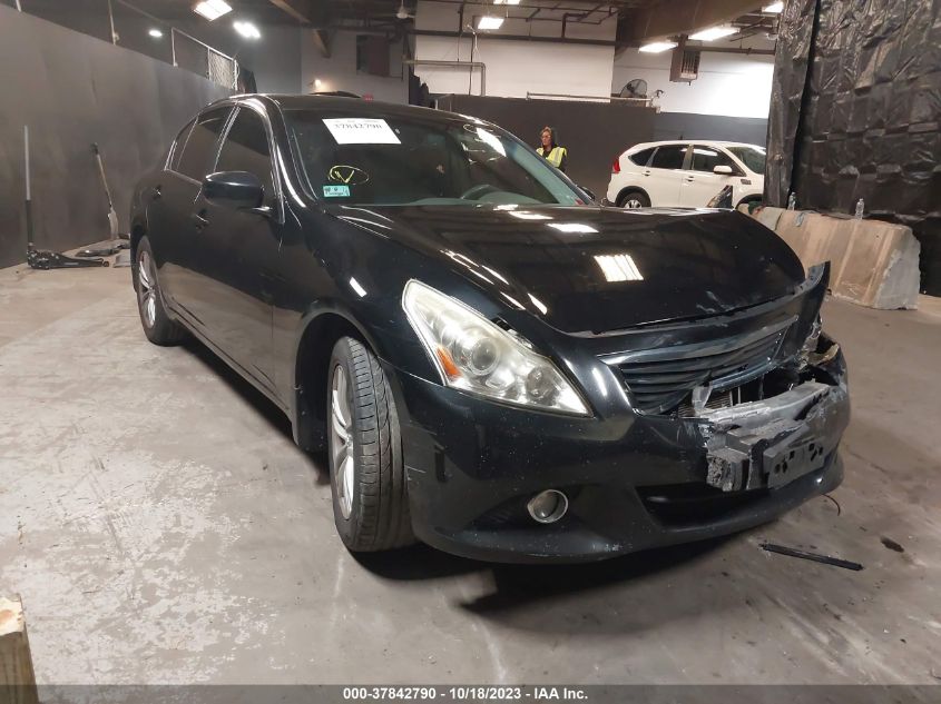 2013 Infiniti G37X VIN: JN1CV6AR3DM754168 Lot: 37842790