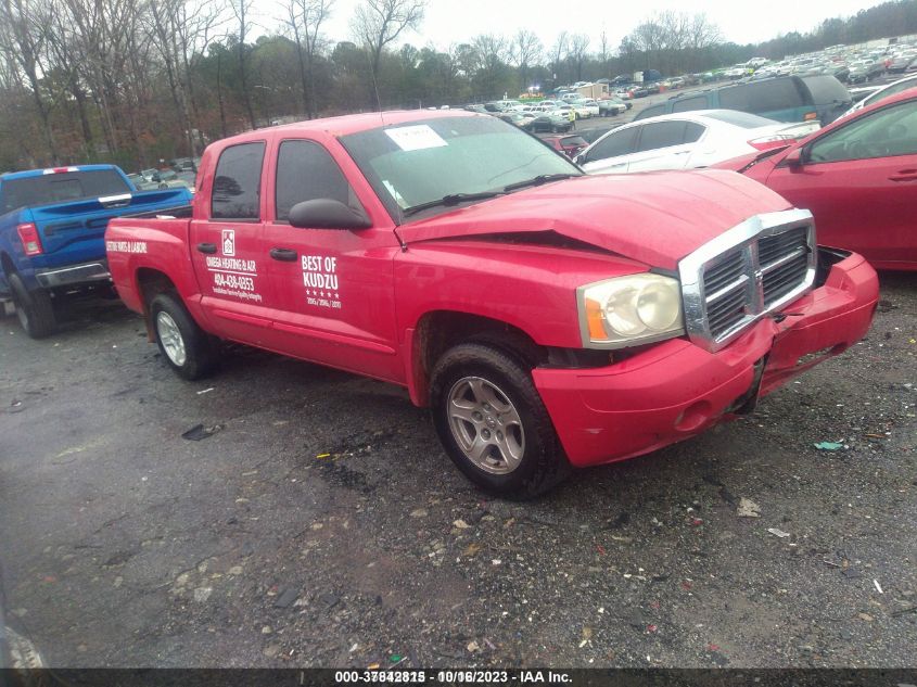 1D7HE48N65S275384 2005 Dodge Dakota Slt