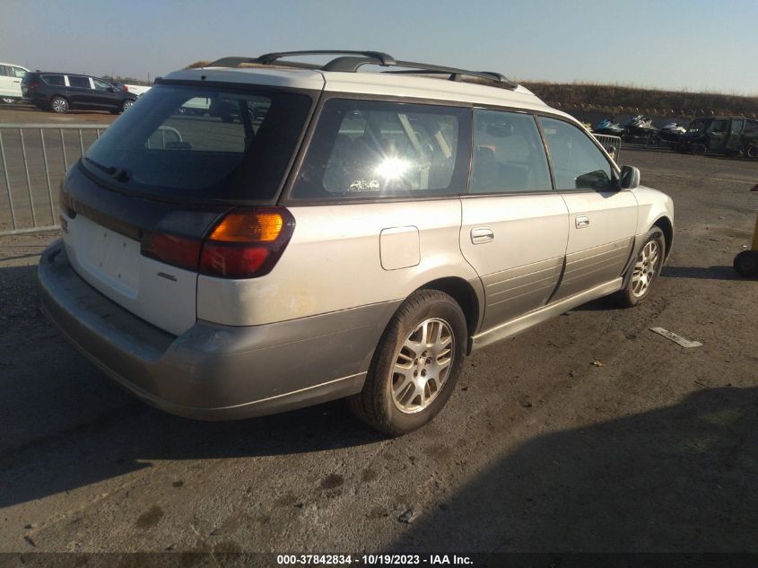 2001 Subaru Legacy Wagon Outback H6 L.l. Bean VIN: 4S3BH806917662012 Lot: 37842834