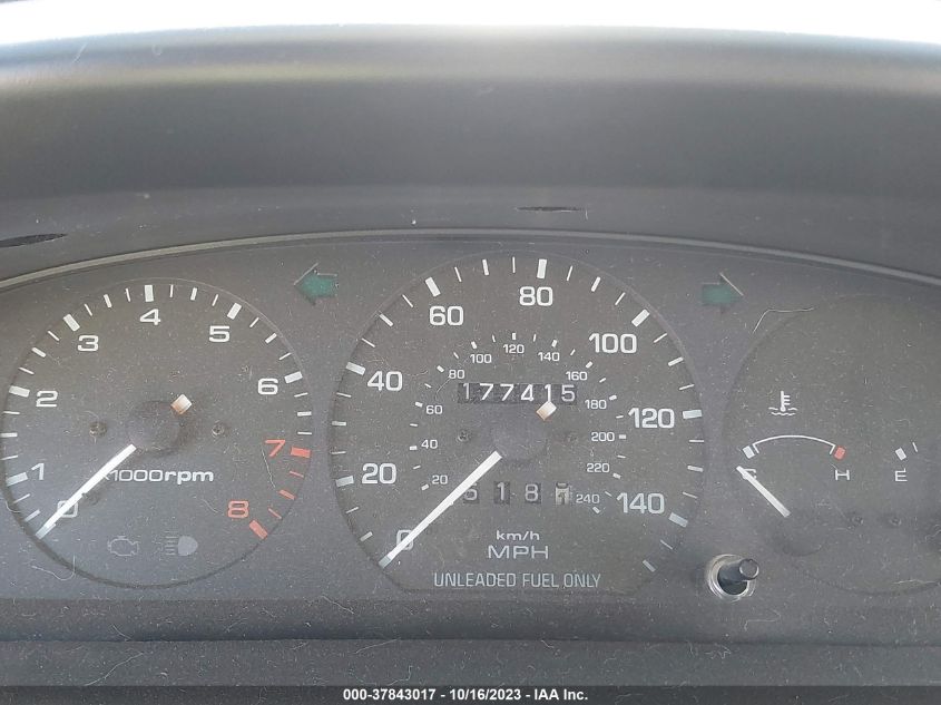 1993 Mazda Mx-6 Ls VIN: 1YVGE31B1P5100584 Lot: 37843017