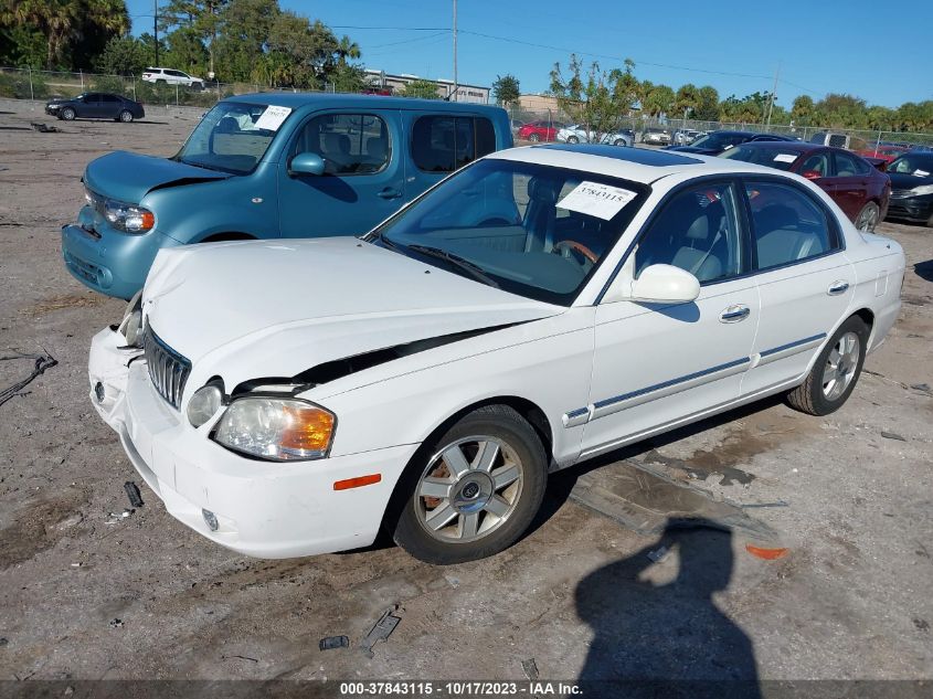 2003 Kia Optima Lx V6/Se VIN: KNAGD128835195703 Lot: 37843115