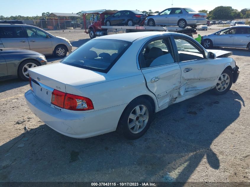 2003 Kia Optima Lx V6/Se VIN: KNAGD128835195703 Lot: 37843115