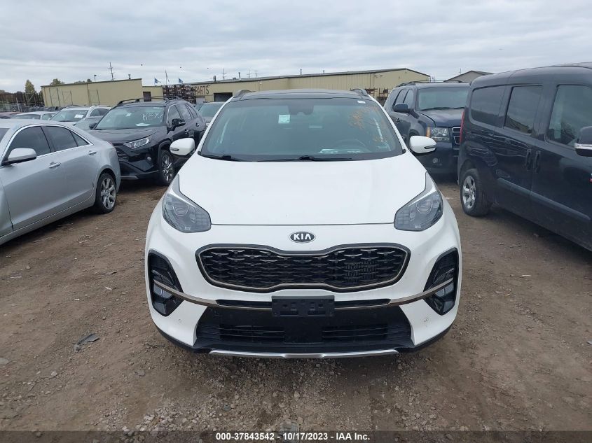 2020 Kia Sportage Sx Turbo VIN: KNDPR3A65L7753589 Lot: 37843542