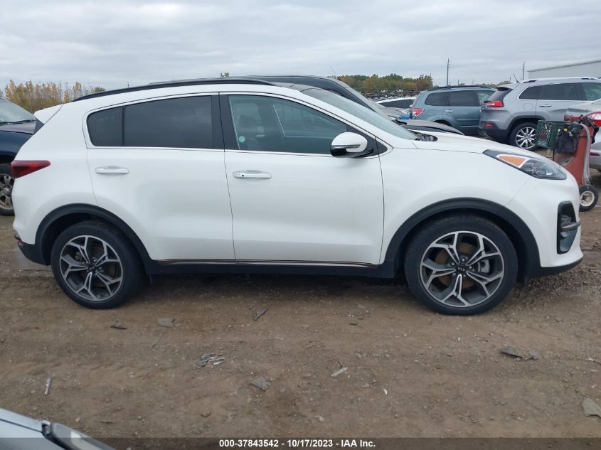 2020 Kia Sportage Sx Turbo VIN: KNDPR3A65L7753589 Lot: 37843542