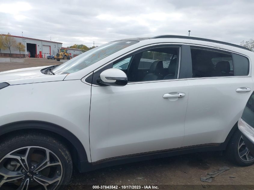 2020 Kia Sportage Sx Turbo VIN: KNDPR3A65L7753589 Lot: 37843542