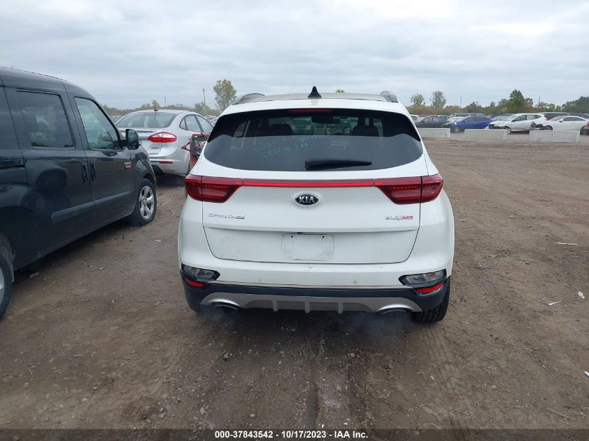 2020 Kia Sportage Sx Turbo VIN: KNDPR3A65L7753589 Lot: 37843542