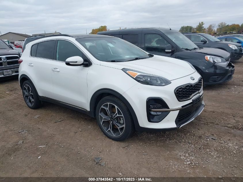 2020 Kia Sportage Sx Turbo VIN: KNDPR3A65L7753589 Lot: 37843542