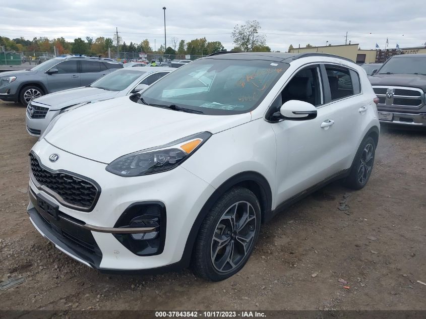 2020 Kia Sportage Sx Turbo VIN: KNDPR3A65L7753589 Lot: 37843542