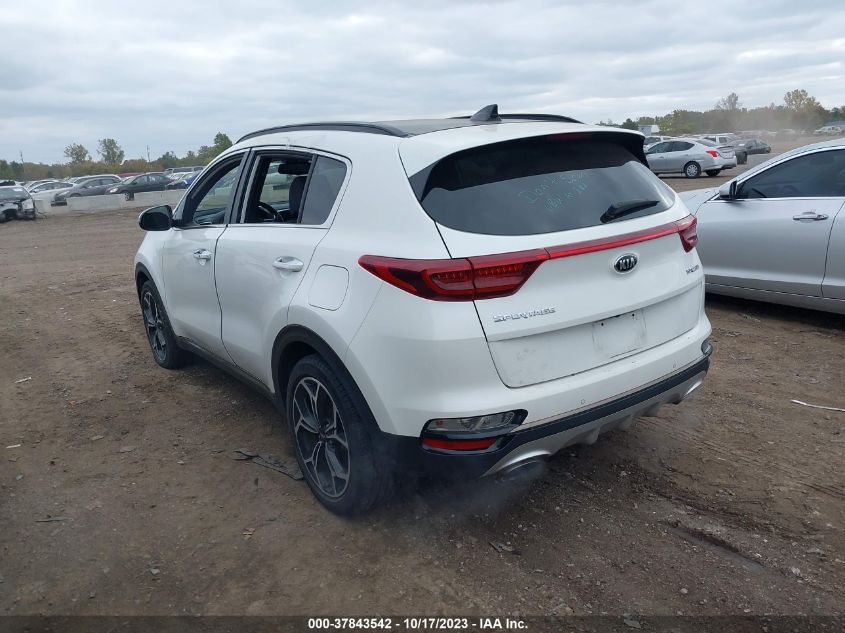 2020 Kia Sportage Sx Turbo VIN: KNDPR3A65L7753589 Lot: 37843542