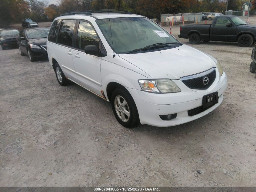 2002 Mazda Mpv Lx/Es VIN: JM3LW28J920306967 Lot: 37843665