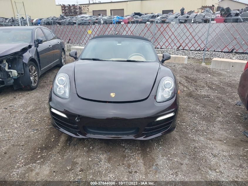 2013 Porsche Boxster VIN: WP0CA2A86DS114394 Lot: 37844008